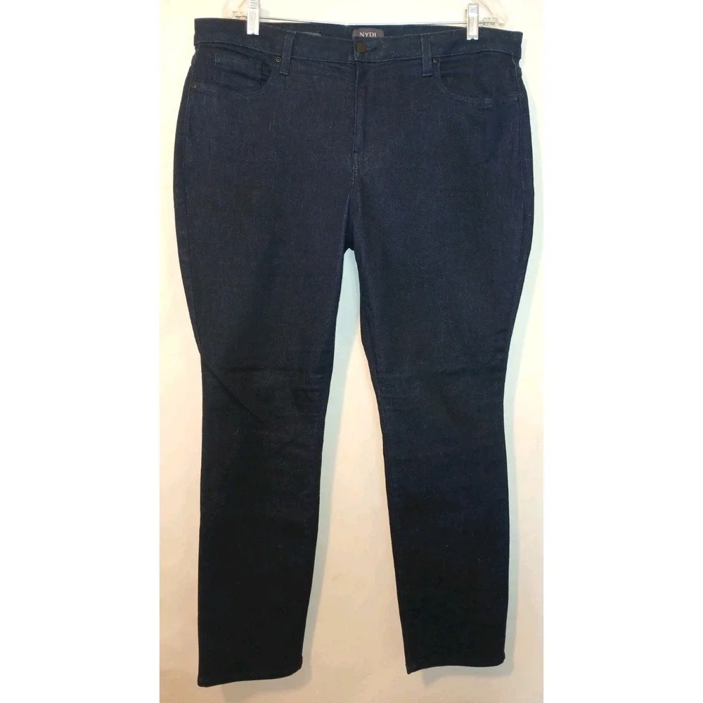 NYDJ Plus Jeans Sheri Slim 16W Lift Tuck Technology Tummy Panel 38X30 A131